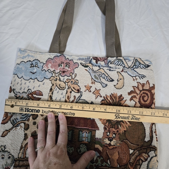 Noah's Ark Animal Tote Bag - Picture 5 of 10
